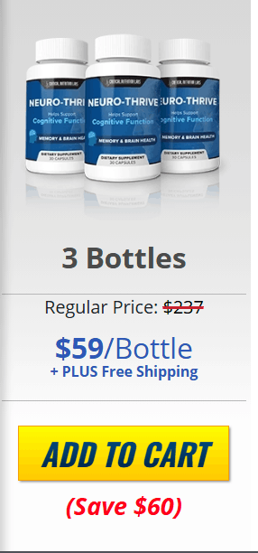 neurothrive 3 bottle